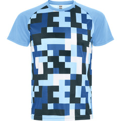 Camiseta Ventor CA0312 Unisex Azul Sweet personalizable con bordado, serigrafia y DTF | LogoLider