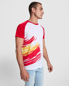 Camiseta Forza CA0324 Unisex España personalizable con bordado, serigrafia y DTF | LogoLider