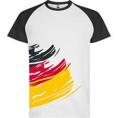 Camiseta Forza CA0324 Unisex Bandera Alemania personalizable con bordado, serigrafia y DTF | LogoLider