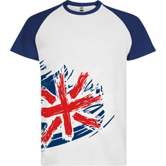 Camiseta Forza CA0324 Unisex Bandera Reino Unido personalizable con bordado, serigrafia y DTF | LogoLider
