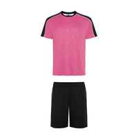 Rosa Seda/Negro