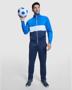 Chandal Athenas CH0339 Hombre Hombre Royal/Marino personalizable con bordado, serigrafia y DTF | LogoLider