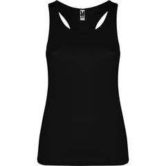 Equipacion padel Shura PD0349 Mujer Negro personalizable con bordado, serigrafia y DTF | LogoLider