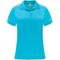 Polo Monzha Woman PO0410 Mujer Turquesa personalizable con bordado, serigrafia y DTF | LogoLider