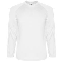 Camiseta Montecarlo L/S CA0415 Hombre Blanco personalizable con bordado, serigrafia y DTF | LogoLider