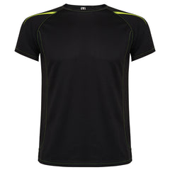 Camiseta Sepang CA0416 Hombre Negro personalizable con bordado, serigrafia y DTF | LogoLider