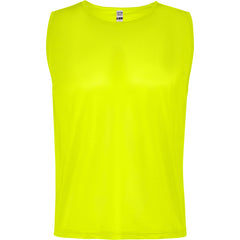 Peto deportivo Roma PT0417 Unisex Amarillo Fluor personalizable con bordado, serigrafia y DTF | LogoLider