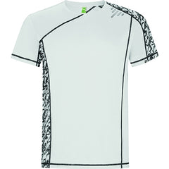 Camiseta Sochi CA0426 Hombre Print Run Blanco personalizable con bordado, serigrafia y DTF | LogoLider