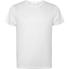 Camiseta Estoril CA0430 Hombre Blanco personalizable con bordado, serigrafia y DTF | LogoLider