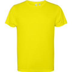 Camiseta Estoril CA0430 Hombre Amarillo Fluor personalizable con bordado, serigrafia y DTF | LogoLider