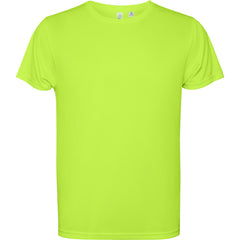 Camiseta Estoril CA0430 Hombre Verde Fluor personalizable con bordado, serigrafia y DTF | LogoLider