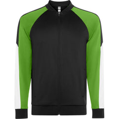 Chaqueta Gladius CQ0435 Unisex Verde Helecho/Negro personalizable con bordado, serigrafia y DTF | LogoLider