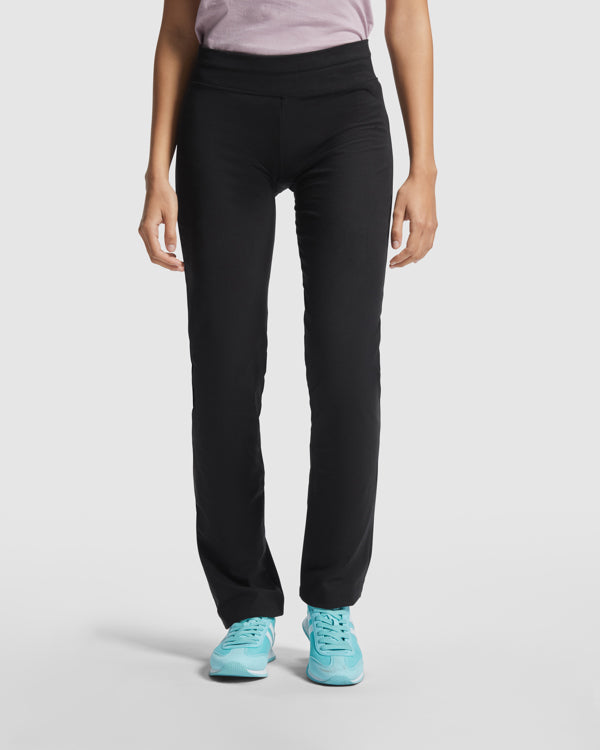 Pantalon Box PA1090 Mujer Negro personalizable con bordado, serigrafia y DTF | LogoLider