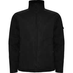 Chaqueta Utah CQ1107 Hombre Negro personalizable con bordado, serigrafia y DTF | LogoLider