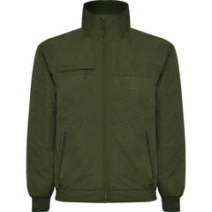 Chaqueta Yukon CQ1108 Hombre Verde Militar personalizable con bordado, serigrafia y DTF | LogoLider