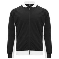 Chaqueta Iliada CQ1116 Hombre Blanco/Negro personalizable con bordado, serigrafia y DTF | LogoLider