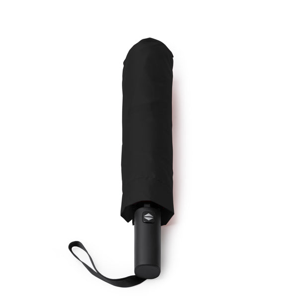 Paraguas LEYKA UM1268 Negro personalizable con tu logo | LogoLider