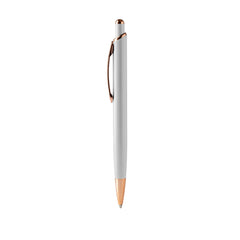 Boligrafo PERLA BL1489 Plata personalizable con tu logo | LogoLider
