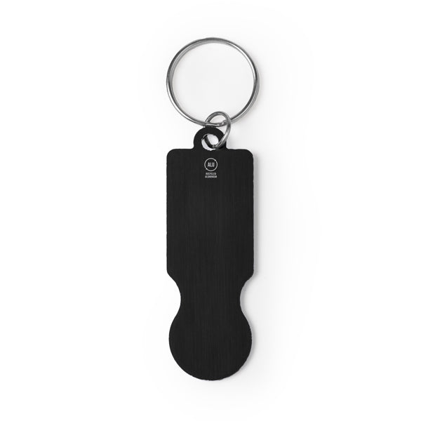 Llavero HORNET KO1556 Negro personalizable con tu logo | LogoLider