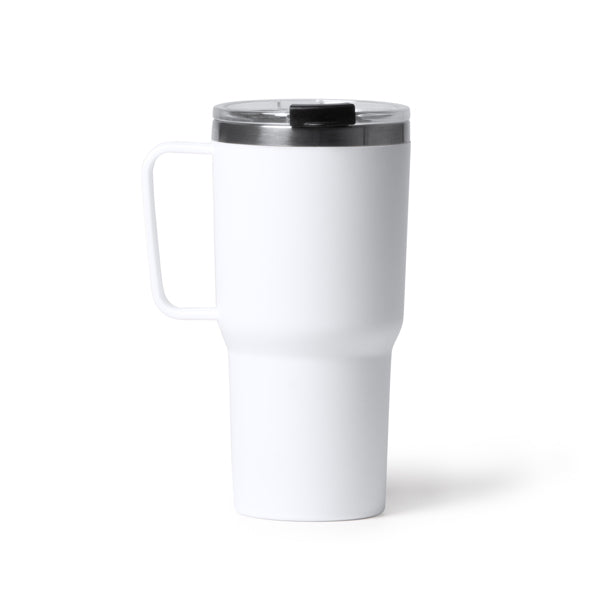 Taza KENCHER TZ1589 Blanco personalizable con tu logo | LogoLider