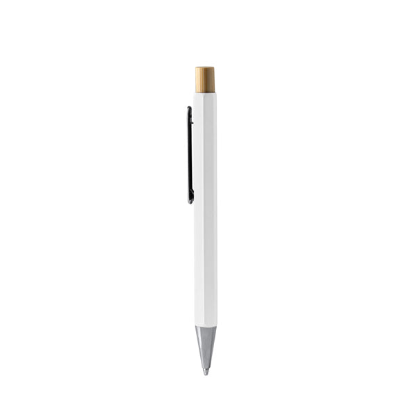Boligrafo SALOM BL1602 Blanco personalizable con tu logo | LogoLider