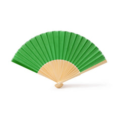 Abanicos LIDIA FN1617 Verde helecho personalizable con tu logo | LogoLider
