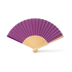 Abanicos LIDIA FN1617 Purpura personalizable con tu logo | LogoLider
