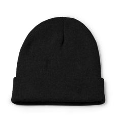 Gorro ROSMAL GR1631 Negro personalizable con tu logo | LogoLider