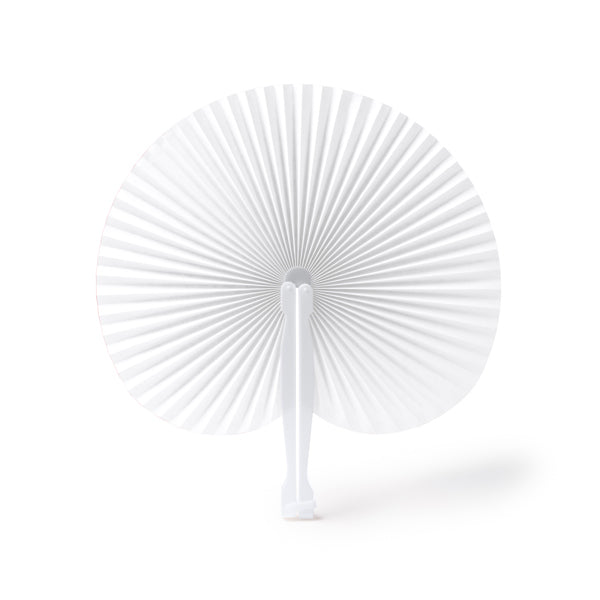 Abanicos KAORI FN1731 Blanco personalizable con tu logo | LogoLider