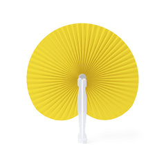 Abanicos KAORI FN1731 Amarillo personalizable con tu logo | LogoLider