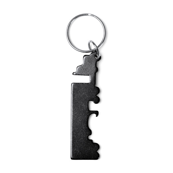 Llavero BREBEL KO1802 Negro personalizable con tu logo | LogoLider