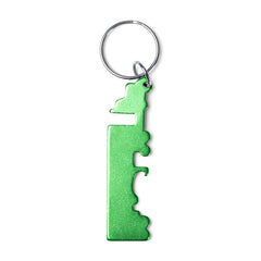 Llavero BREBEL KO1802 Verde helecho personalizable con tu logo | LogoLider
