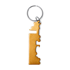 Llavero BREBEL KO1802 Naranja personalizable con tu logo | LogoLider