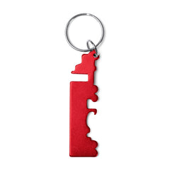 Llavero BREBEL KO1802 Rojo personalizable con tu logo | LogoLider