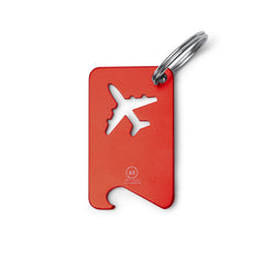 Llavero FLAPIK KO1876 Rojo personalizable con tu logo | LogoLider
