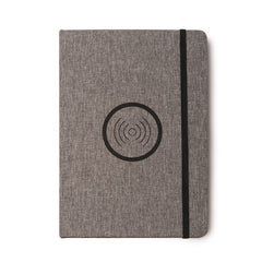 Libreta GARLAN NB1892 Gris personalizable con tu logo | LogoLider