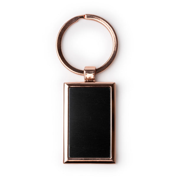 Llavero BELSAN KO2024 Rectangular personalizable con tu logo | LogoLider