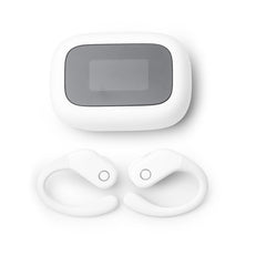 Auriculares boton SANDES EP2050 Blanco personalizable con tu logo | LogoLider