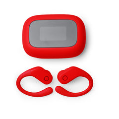 Auriculares boton SANDES EP2050 Rojo personalizable con tu logo | LogoLider