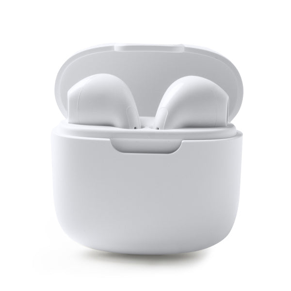 Auriculares boton COSTEN EP3037 Blanco personalizable con tu logo | LogoLider