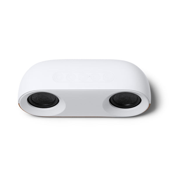 Altavoces bluetooth MAMBO BS3189 Blanco personalizable con tu logo | LogoLider
