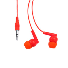 Auriculares boton PUNK EP3301 Rojo personalizable con tu logo | LogoLider