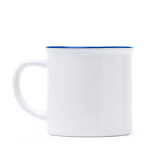 Taza KUMBO TZ4002 Blanco/royal personalizable con tu logo | LogoLider