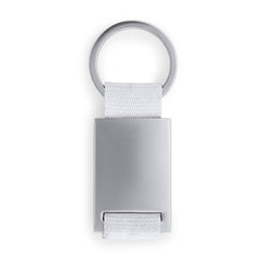 Llavero MINERAL KO4051 Blanco personalizable con tu logo | LogoLider