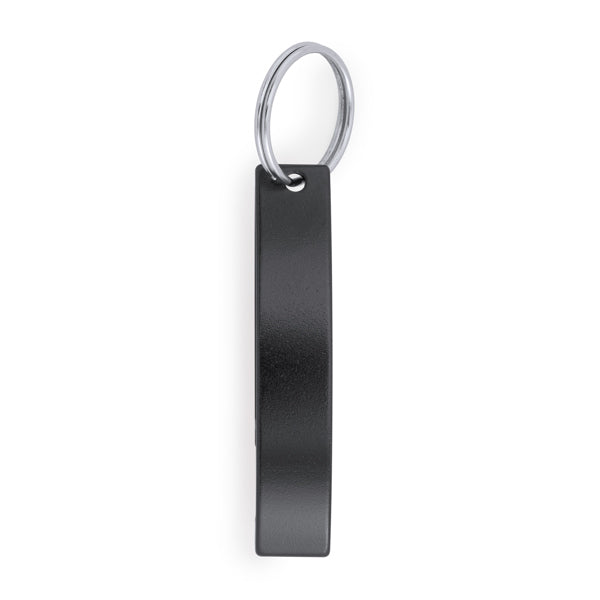 Llavero SPARKLING KO4070 Negro personalizable con tu logo | LogoLider