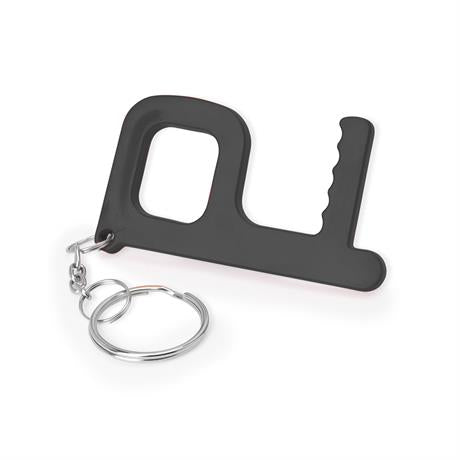 Llavero DALTON KO4089 Negro personalizable con tu logo | LogoLider