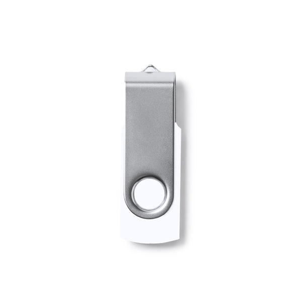 Memorias usb MARVIN US4186 Blanco personalizable con tu logo | LogoLider