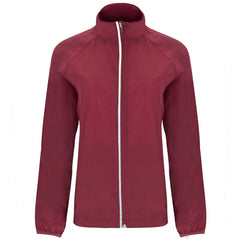 Cortavientos Glasgow Woman CV5051 Mujer Borgoña personalizable con bordado, serigrafia y DTF | LogoLider