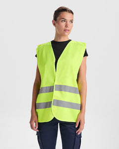 Chaleco Sirio CC5063 Hombre Amarillo Fluor personalizable con bordado, serigrafia y DTF | LogoLider