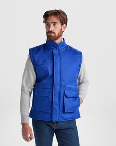 Chaleco Almanzor CC5067 Hombre Blanco personalizable con bordado, serigrafia y DTF | LogoLider